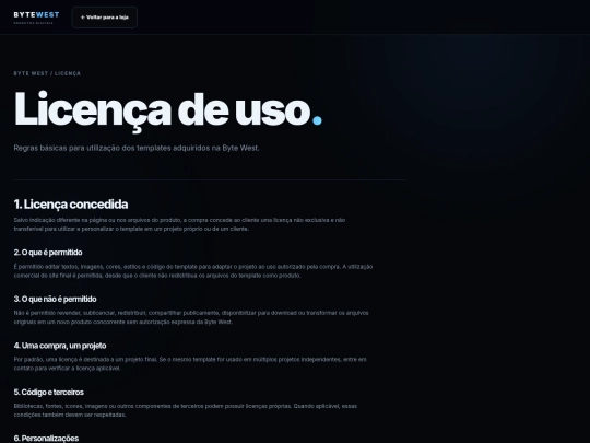 licenca screenshot