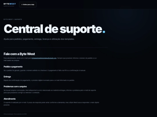 suporte screenshot