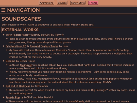 projects/soundscapes screenshot