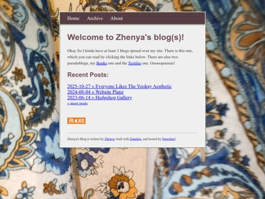 blog screenshot