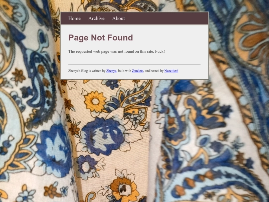 blog/not_found screenshot