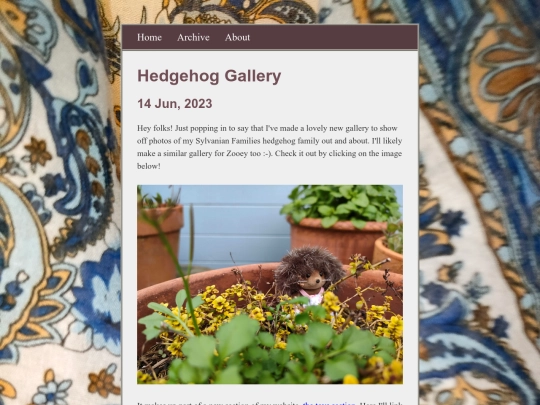 blog/posts/2023-06-14-Hedgehog-Gallery screenshot