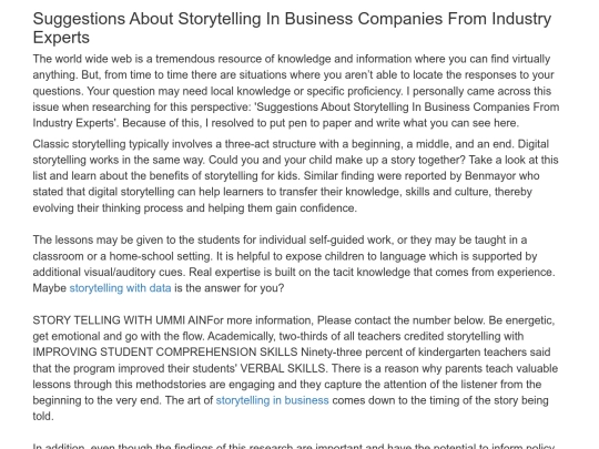 Suggestions-About-Storytelling-In-Business-Companies-From-Industry-Experts screenshot