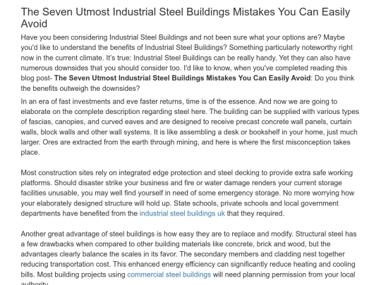 The-Seven-Utmost-Industrial-Steel-Buildings-Mistakes-You-Can-Easily-Avoid screenshot