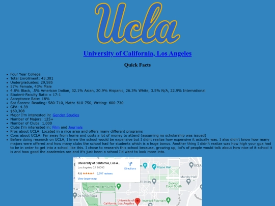 UCLA screenshot