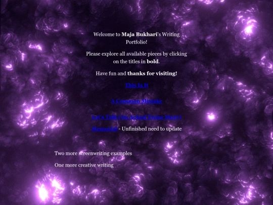 Portfolio screenshot