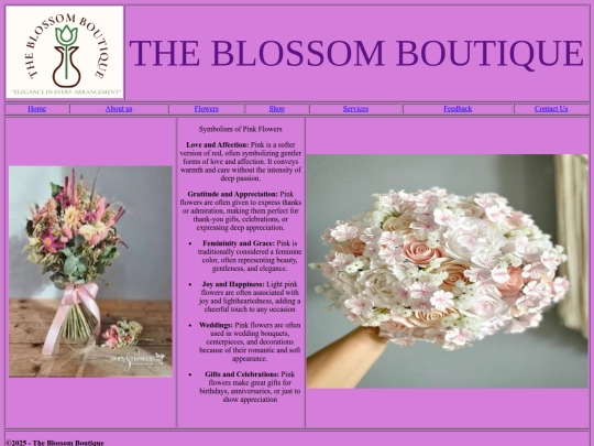 flower information screenshot