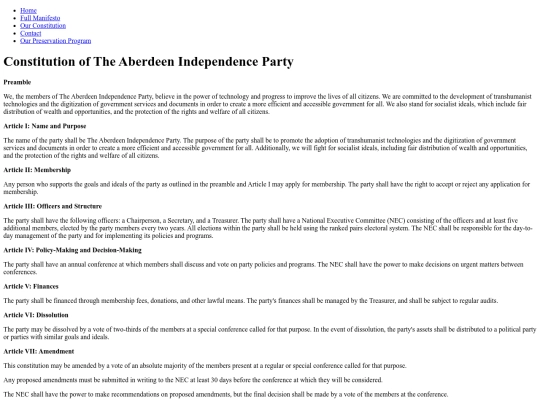 constitution screenshot