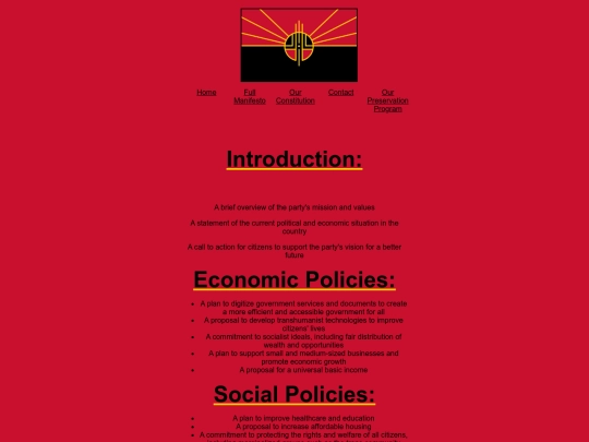 manifesto screenshot