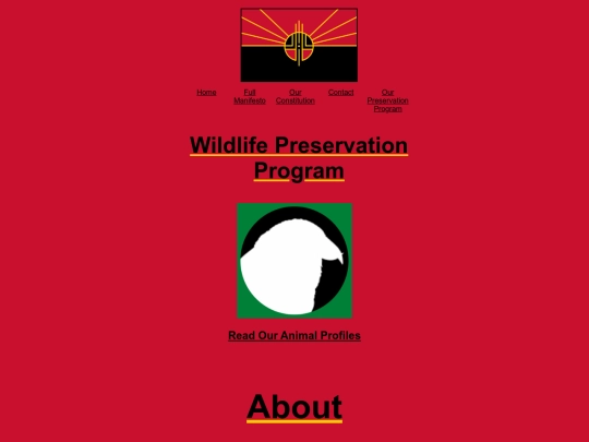 preservation_program screenshot