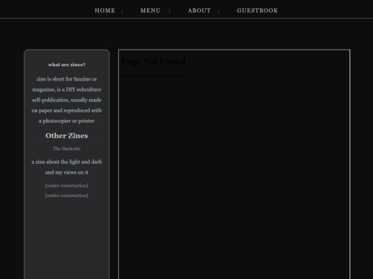 zines screenshot