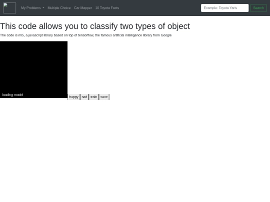 ml5 screenshot