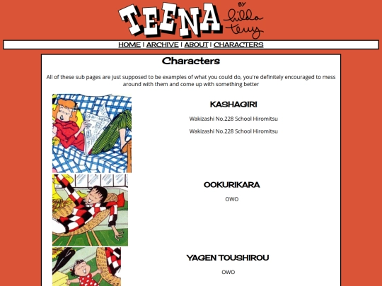 characters screenshot