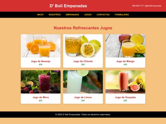 negocio/jugos screenshot