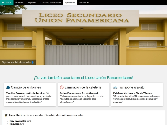 periodico/Opiniones screenshot