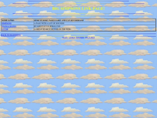 simsponslinks screenshot