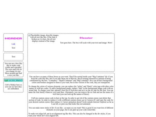 test screenshot