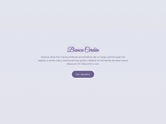 Bianca fiesta de 15 screenshot