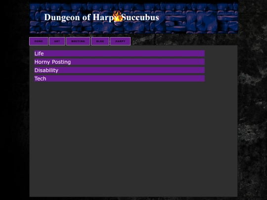blog screenshot