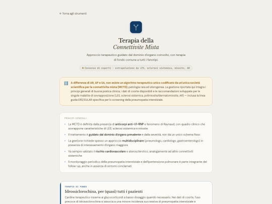 MCTD screenshot