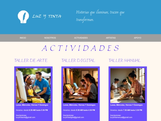 actividades screenshot