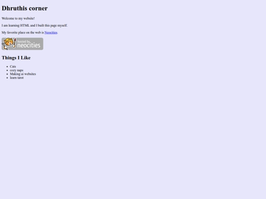 index screenshot