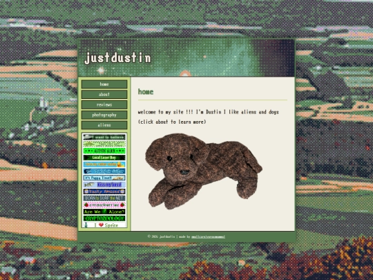 dustin/justdustin screenshot