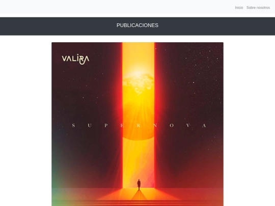 publicaciones/supernova screenshot