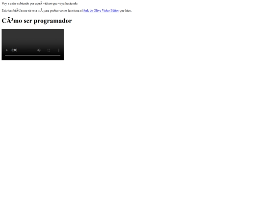 pages/galeria/videos screenshot