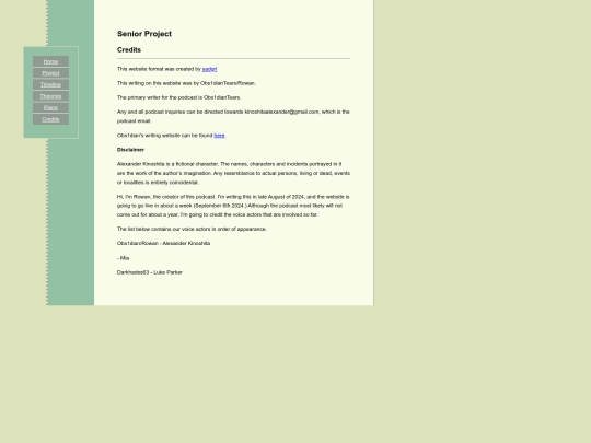 credits screenshot