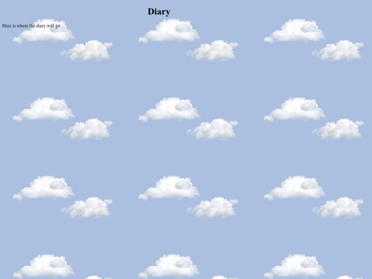 diary screenshot