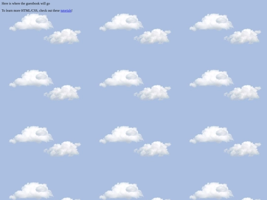 guestbook screenshot