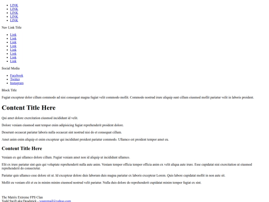 TEMPLATE-2-column screenshot