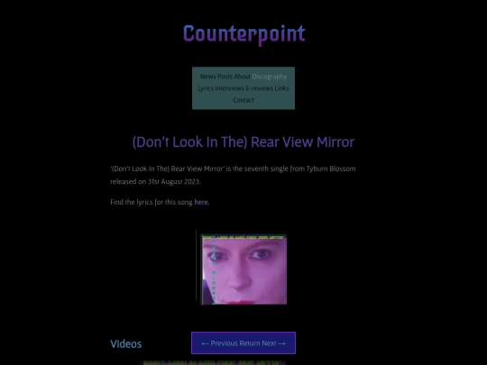 discography/rear-view-mirror screenshot