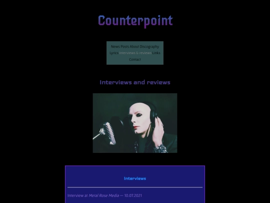 interviews-and-reviews screenshot