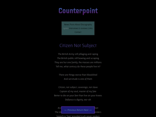 lyrics/citizen-not-subject screenshot