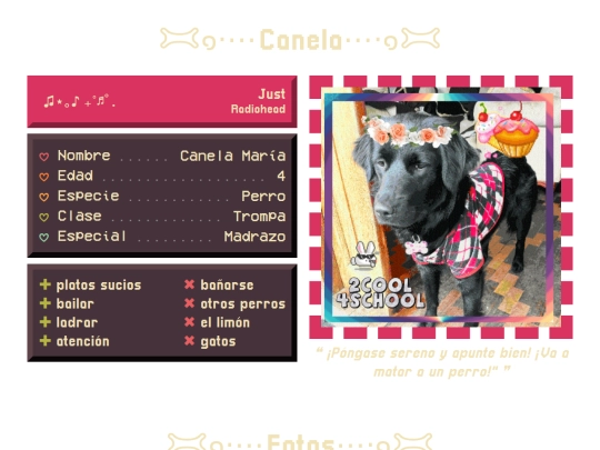 pages/pets/canela screenshot