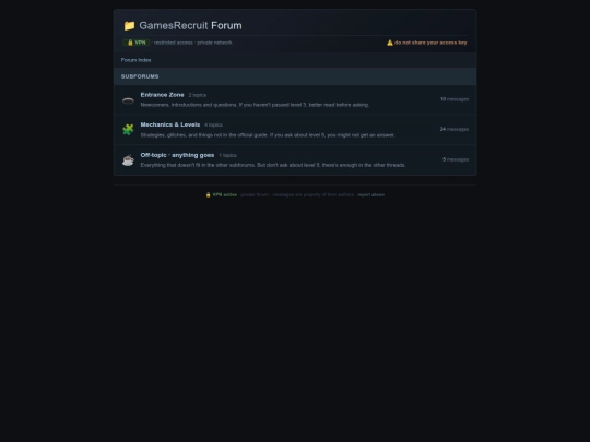 foro screenshot