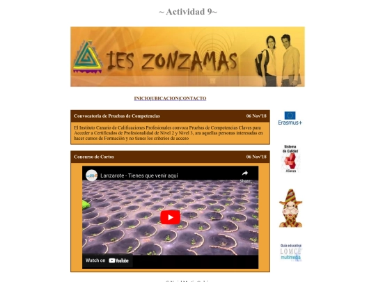 html/actividad9 screenshot