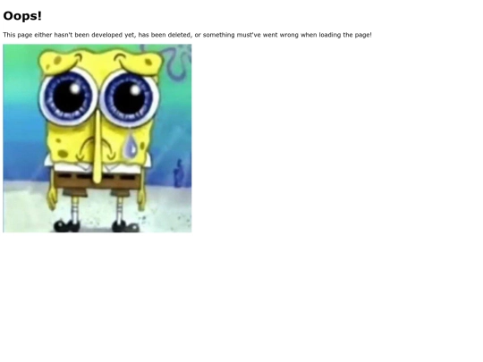 not_found screenshot