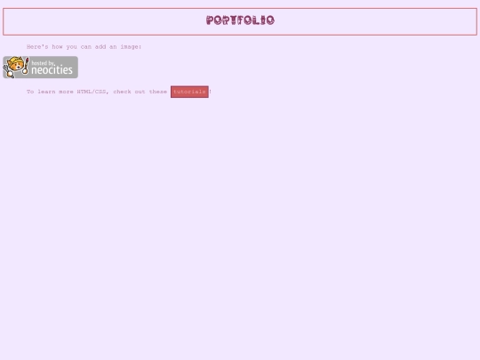 portfolio screenshot
