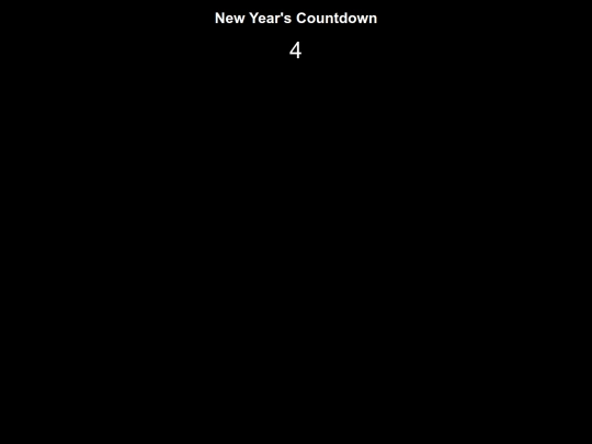 Newyears screenshot