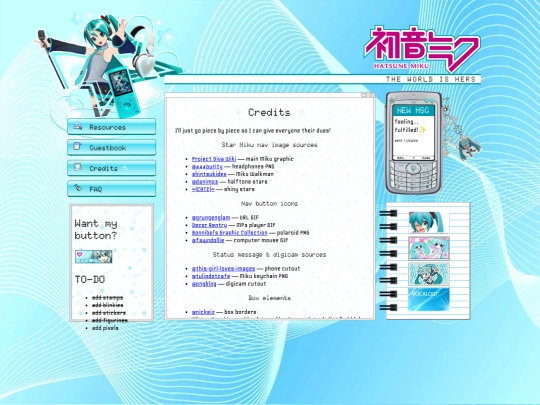 credits screenshot