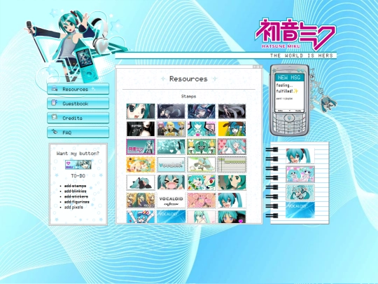 resources screenshot