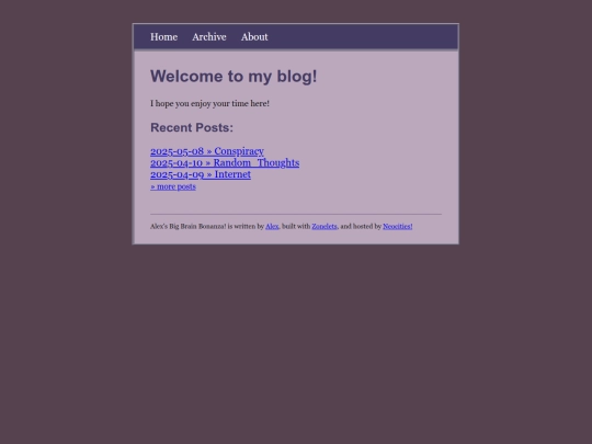 blogindex screenshot