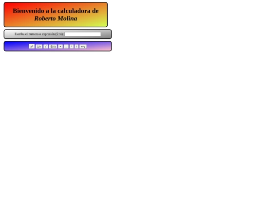 M5p2pobli/calculadorajquery screenshot