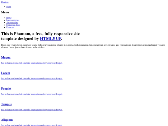 html5 screenshot