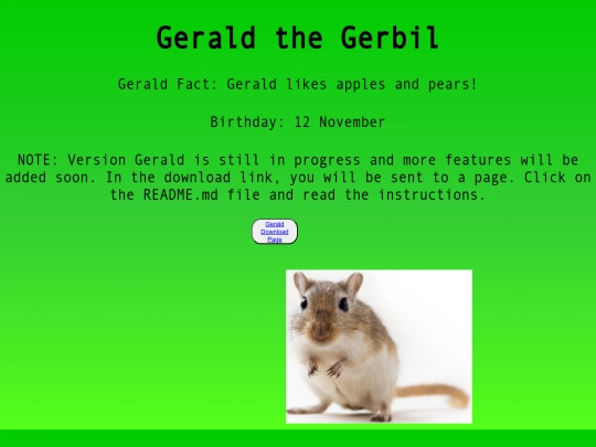 gerald screenshot