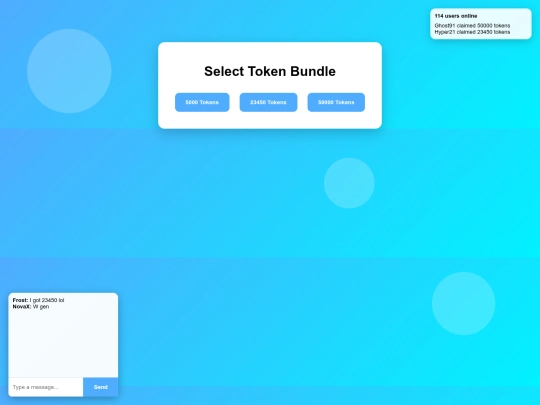 token-generator screenshot