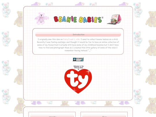 Pages/BeanieBabies screenshot